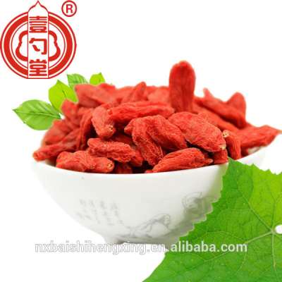 Dried Chinese Ningxia Dried Fruit Goji Berry Dried Fructus Lycii